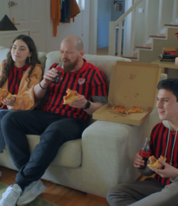 Coca-cola-content-creation-based-on-the-persona_family-watching-Football